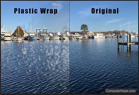 Photoshop Plastic Wrap filter settings