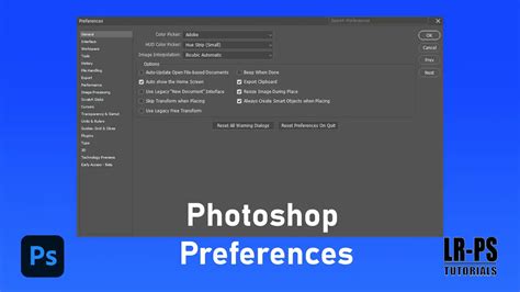 Screenshot of Photoshop Preferences dialog box, highlighting the Plug-ins section