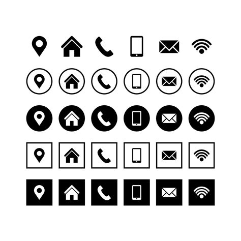 Vector Icon Design with Offset Paths
