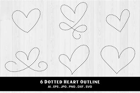 An example of dotted outline art created in Picsart