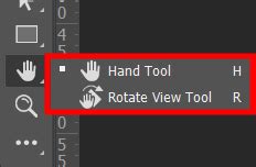 Photoshop Hand Tool Icon