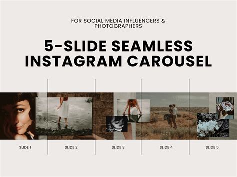 Photoshop canvas with slices for Instagram carousel