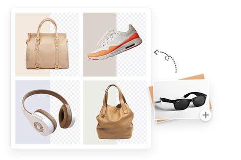E-commerce product with removed background