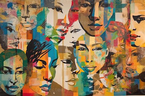 Collage of diverse artwork created using Procreate