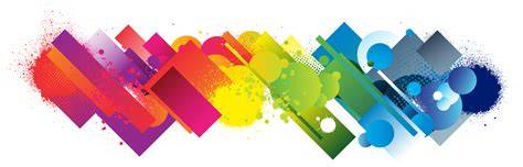 examples of graphic design elements with transparent backgrounds