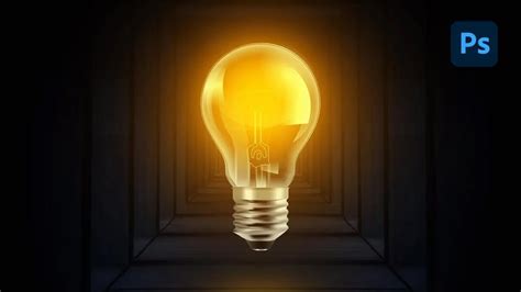 Photoshop layer styles for light bulb glow