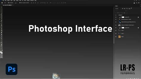 Photoshop interface showing a photo on a black background