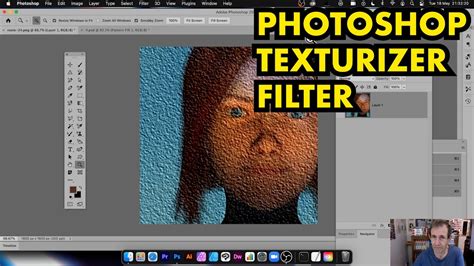 Texturizer filter in Photoshop