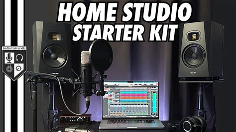 Gear rental setup in the studio