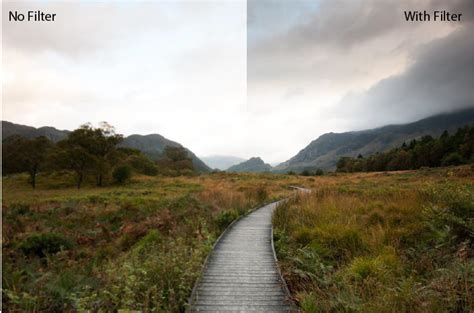 Example of Graduated Filter used for Sky Adjustment