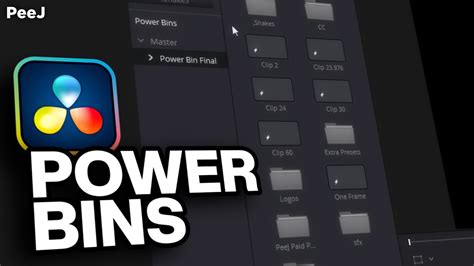 Visual representation of assets flowing from Power Bins to multiple DaVinci Resolve projects
