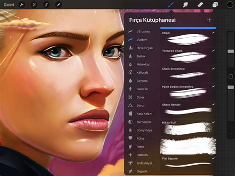Procreate brush spacing demonstration
