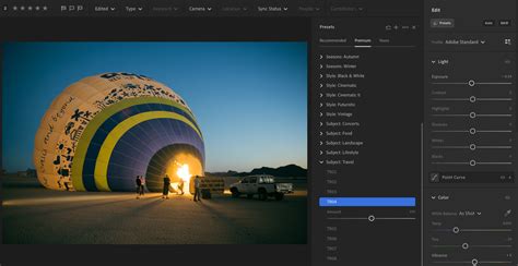 Lightroom interface showing multiple photos selected for editing