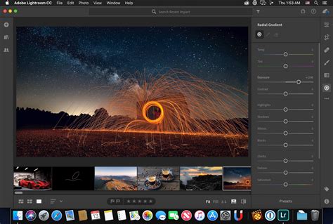 Lightroom CC interface showing the copy settings dialog box