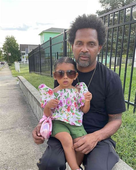 Mike Epps and his daughter Indiana Rose