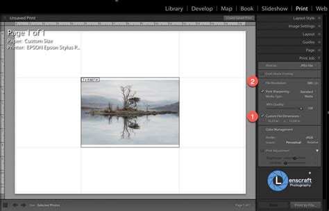 Lightroom Stroke Border Settings