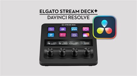 Example of a custom Stream Deck layout for DaVinci Resolve