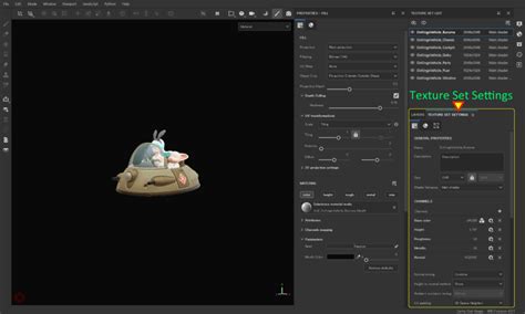 Substance Painter Texture Set resolution settings