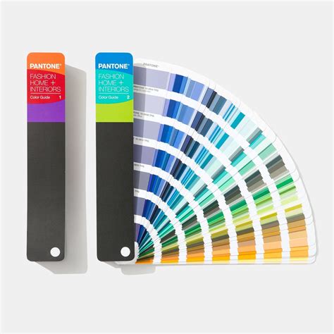 Pantone color swatch fan