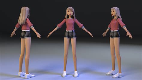 3D model of a character