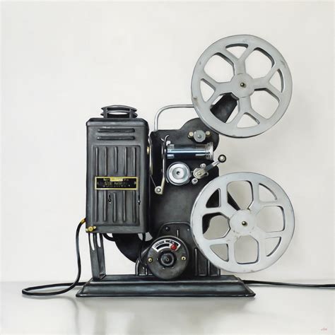 Vintage film projector