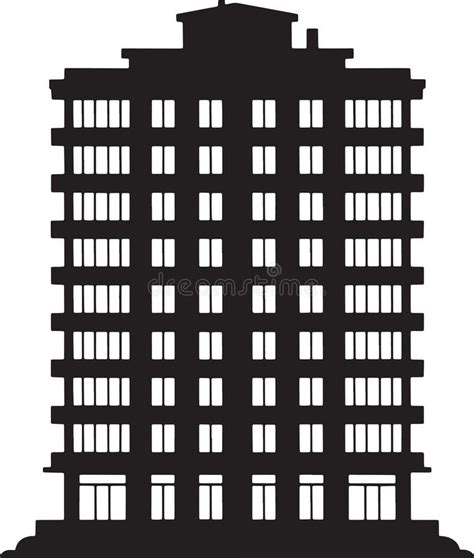Illustration of a transparent building with multiple floors, representing InDesign layers