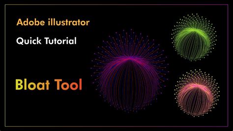 Illustrator Bloat tool options with negative Twirl Rate