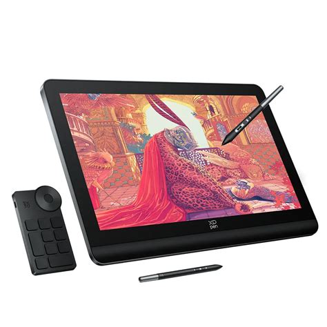 Close-up of XP Pen Artist Pro 19 Gen 2 screen showing vibrant colors