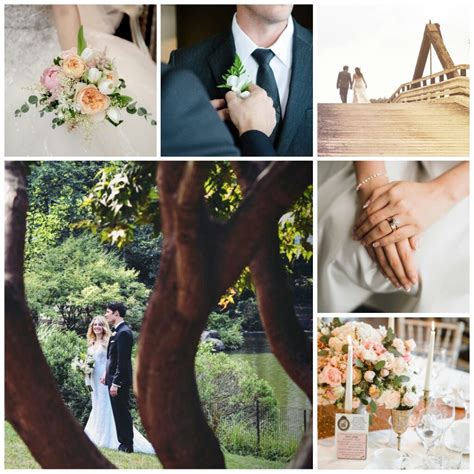 A collage of different types of photos: event, vacation, product, wedding