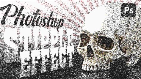 Stipple shading effect in Photoshop