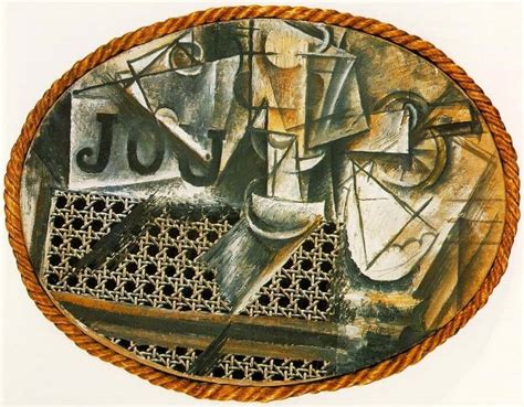 Picasso's Still Life with Chair Caning