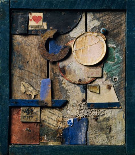 Assemblage artwork by Kurt Schwitters