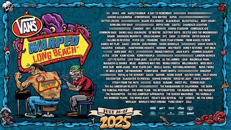 Poster for the Vans Warped Tour