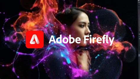 Adobe Firefly interface with various creative elements