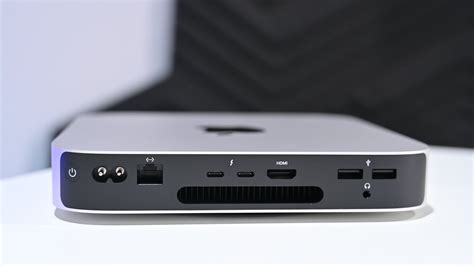 Apple Mac Mini M2 rear ports