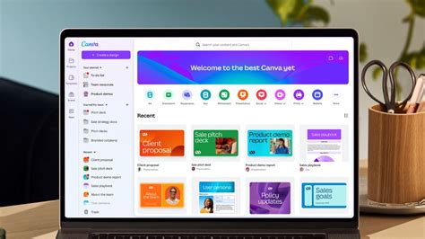 Canva logo editing interface