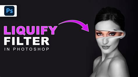 Example of Liquify filter being used to stretch a person's arm