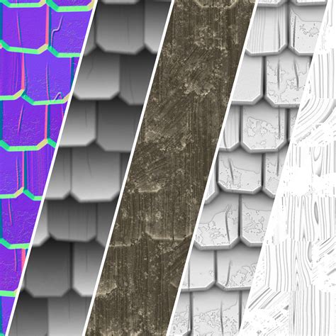Substance Designer output of Albedo, Normal, and Roughness maps for sand