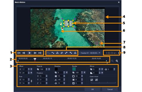 Corel VideoStudio Motion Tracking Example