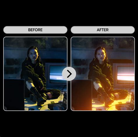A visual comparison showing the same image with different glow intensities and falloff settings applied by the mobGlow plugin.