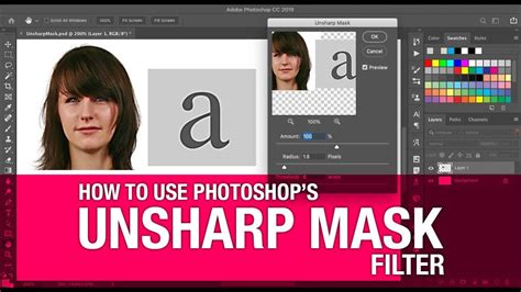 Unsharp Mask filter in Photoshop