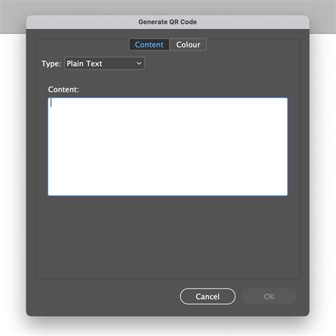New Color Swatch Dialog Box in InDesign