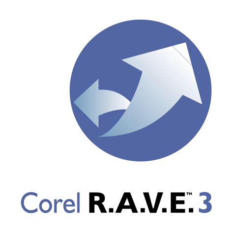 Corel RAVE 3 animation timeline example
