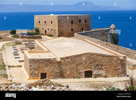 The Fortezza of Rethymno, a Venetian fortress overlooking the sea