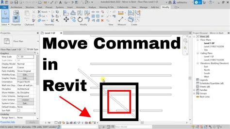 Illustrating the Move Tool in action