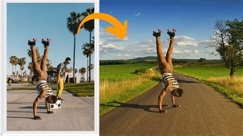 Photoshop compositing workflow diagram