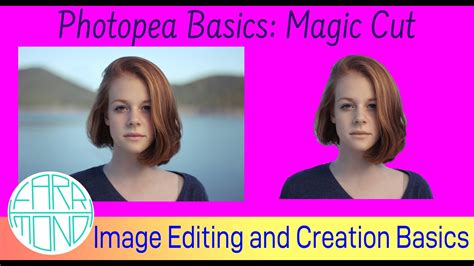Photopea Magic Cut Interface Example