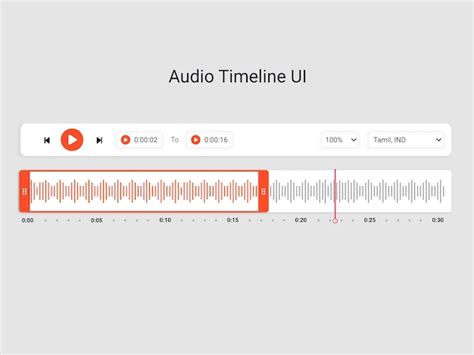Screenshot of Kapwing timeline showing detached audio track
