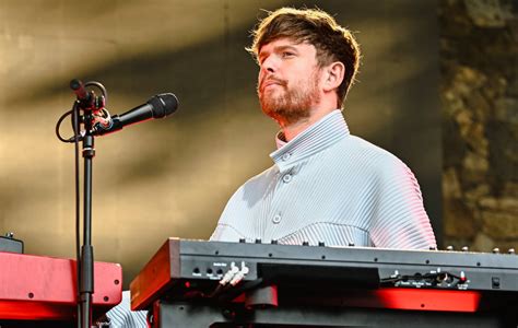 James Blake performing live