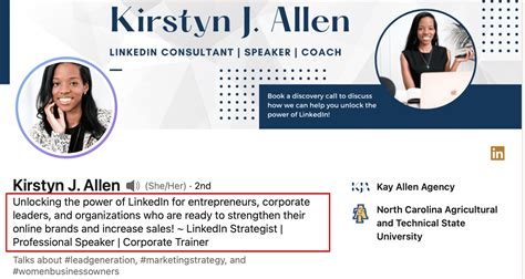 LinkedIn profile with professional header image